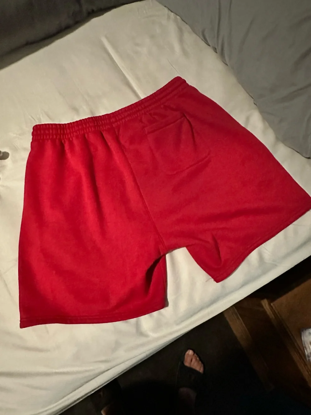 The Hundreds All Star Fleece Shorts in Red